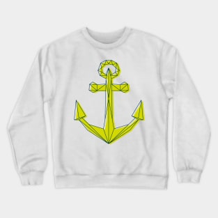 Green vector ancor Crewneck Sweatshirt